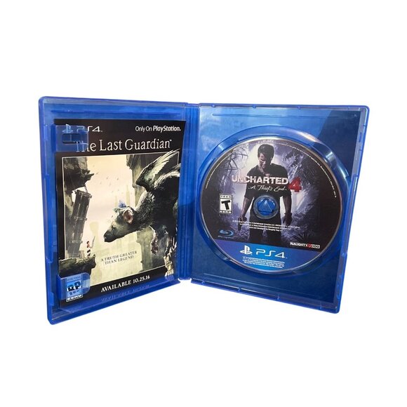 Uncharted 4: A Thiefs End PS4 Game Complete Case Disc Tested - Picture 2 of 3